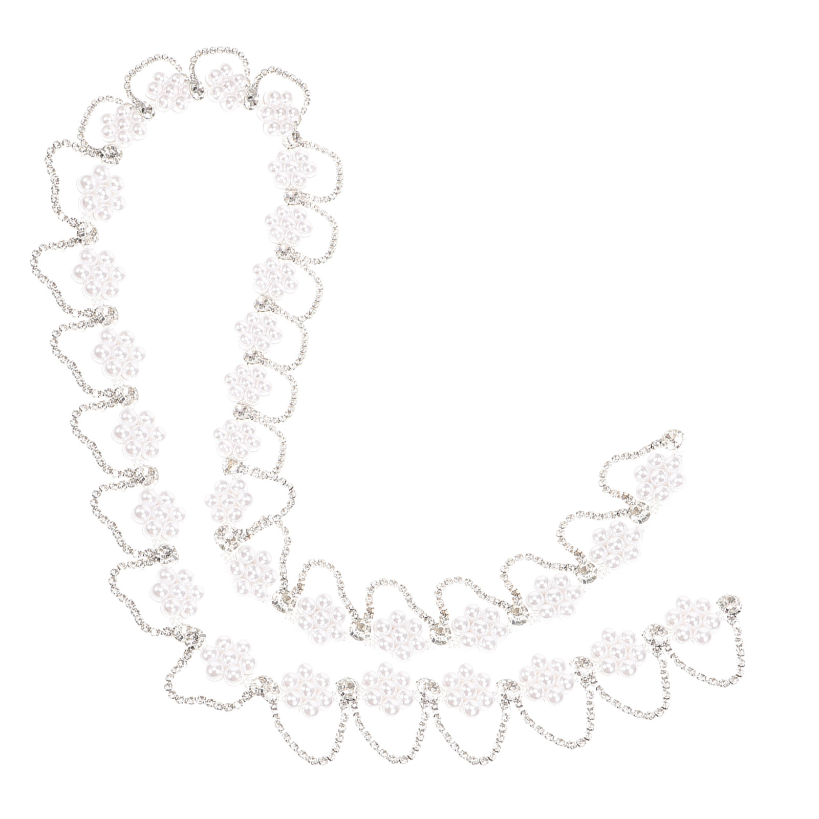 Embellish Craft - Fita Decorativa Premium com Pérolas e