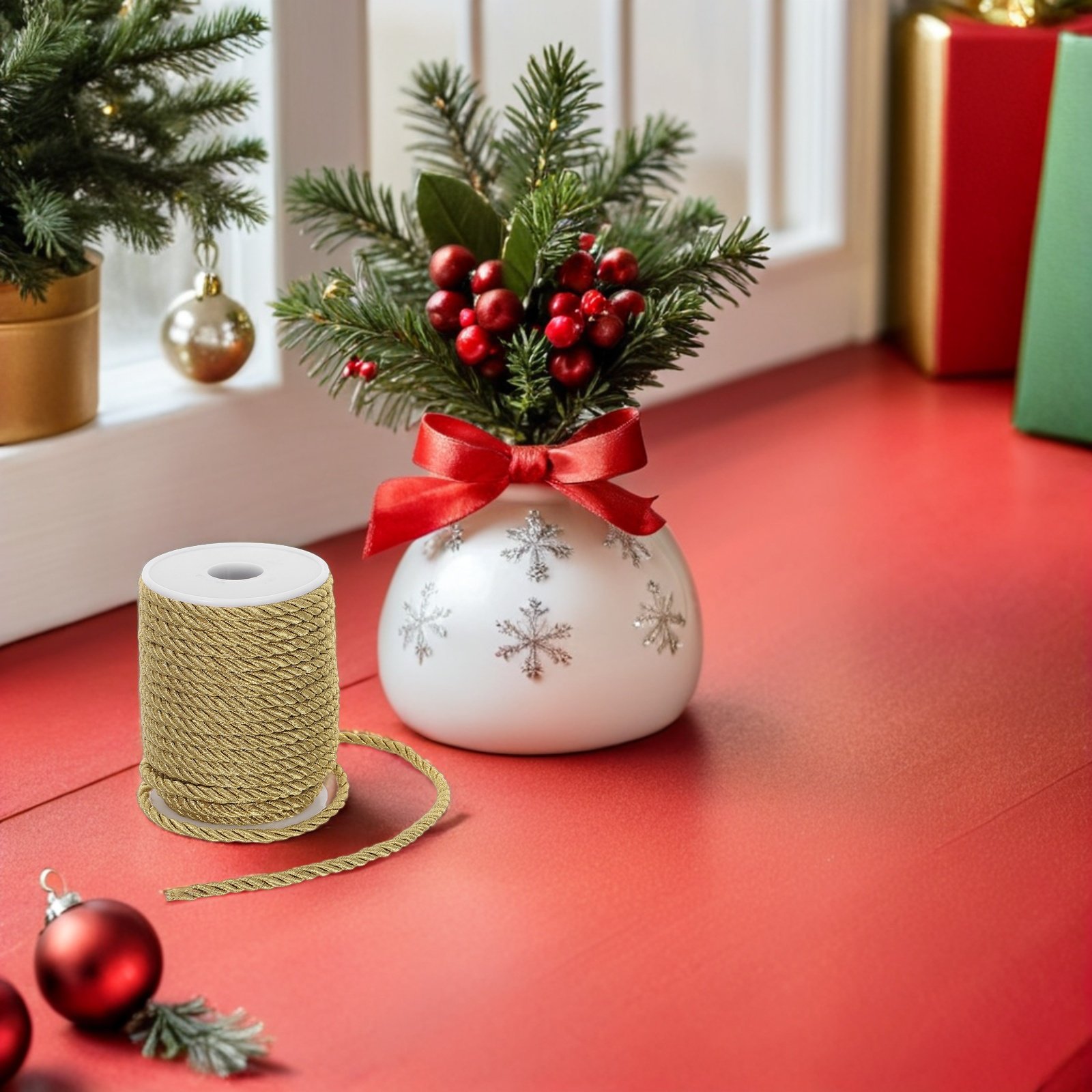 1 Rolo de Cordão Trançado Prat - Cord Trim Twisted avaliação e preço