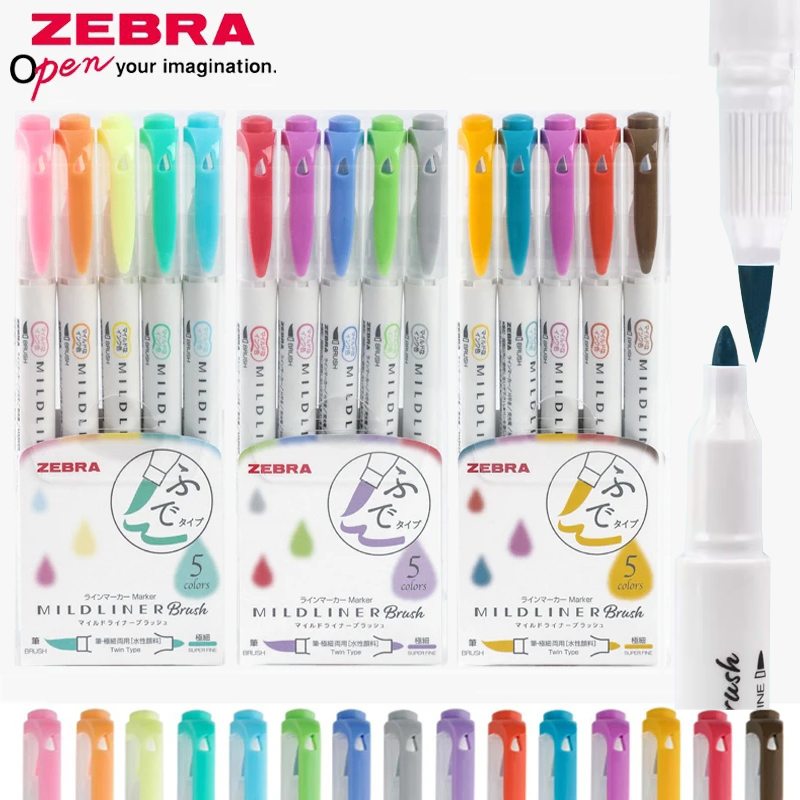 Zebra Highlighter Mildliner es - Zebra Pen Mildliner avaliação e preço