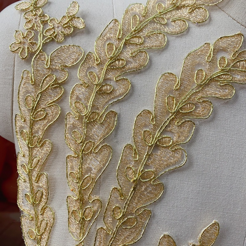 Renda Dourada para Artesanato  - Embellish Craft avaliação e preço