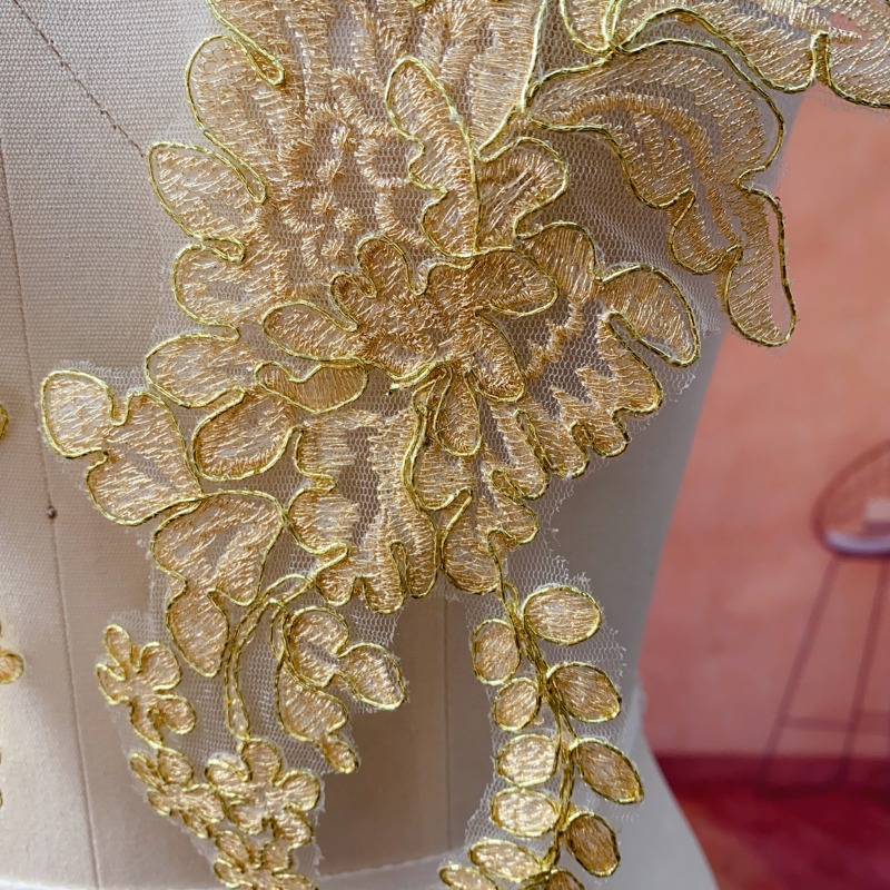Renda Dourada para Artesanato  - Embellish Craft avaliação e preço