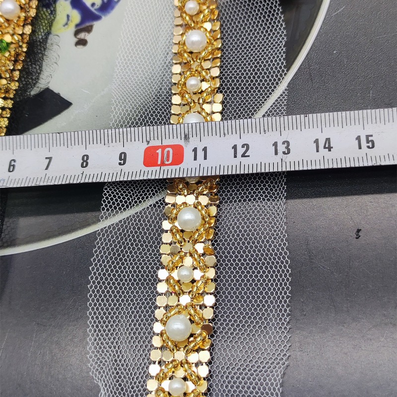 Nova Fita de Renda Artesanal c - Lace Ribbon Trim avaliação e preço