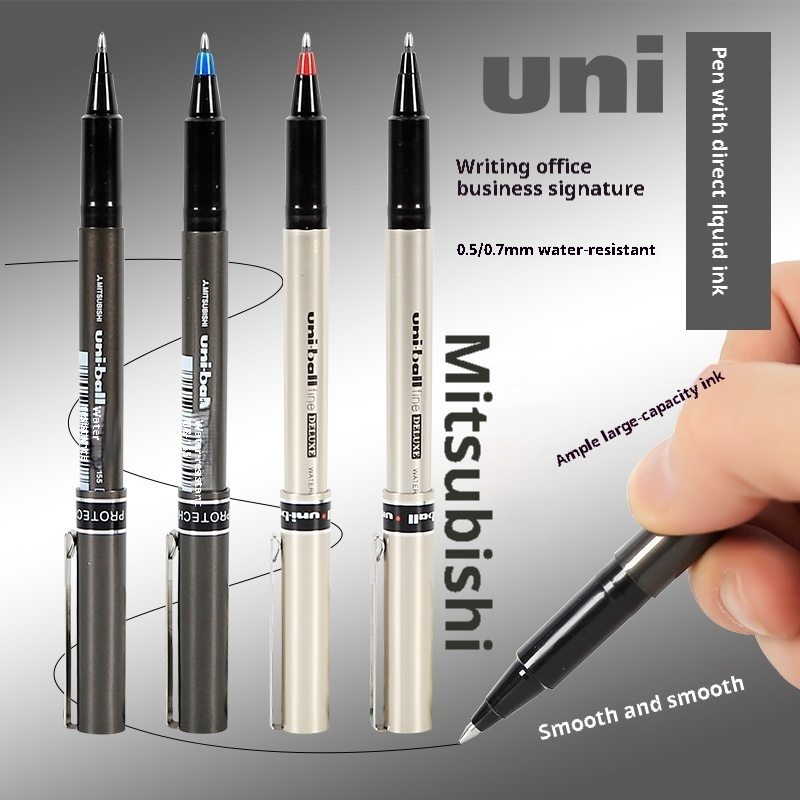 Caneta rollerball Mitsubishi U - Pentel Pen Energel avaliação e preço