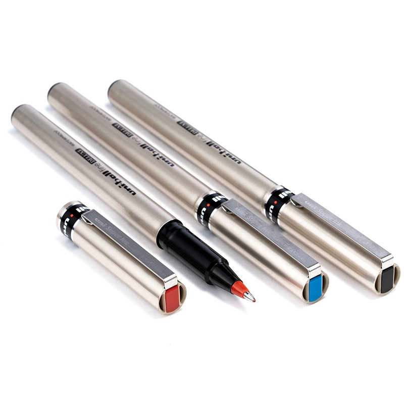 Caneta rollerball Mitsubishi U - Pentel Pen Energel avaliação e preço