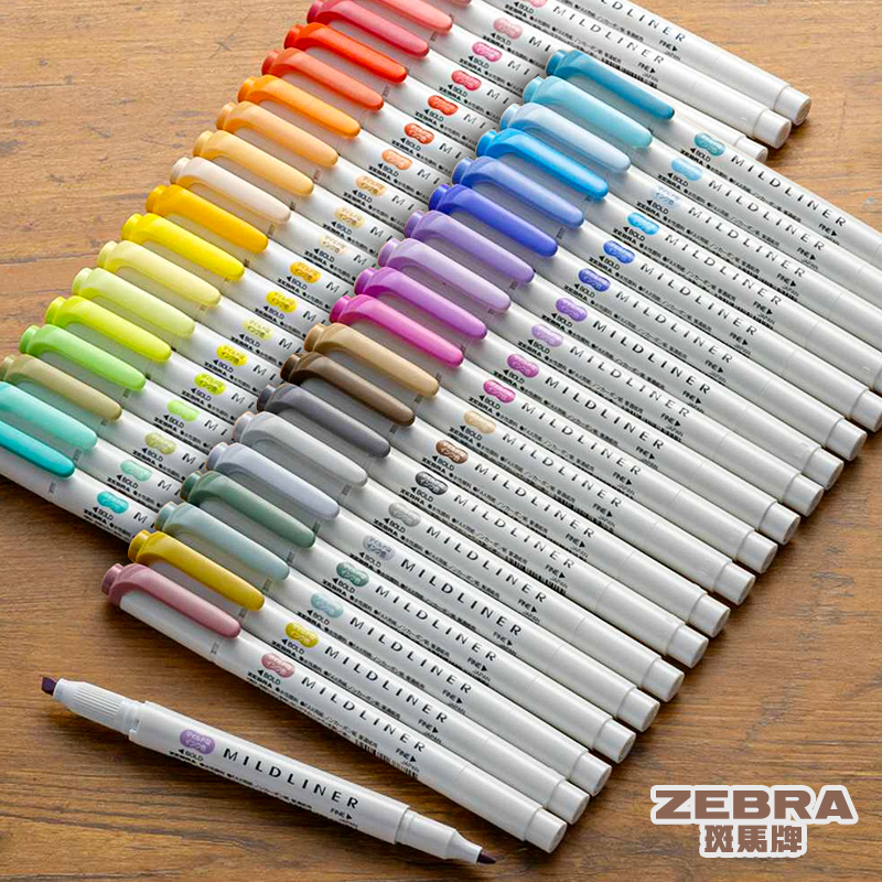 Japão zebra mildliner marcador - Zebra Pen Mildliner avaliação e preço